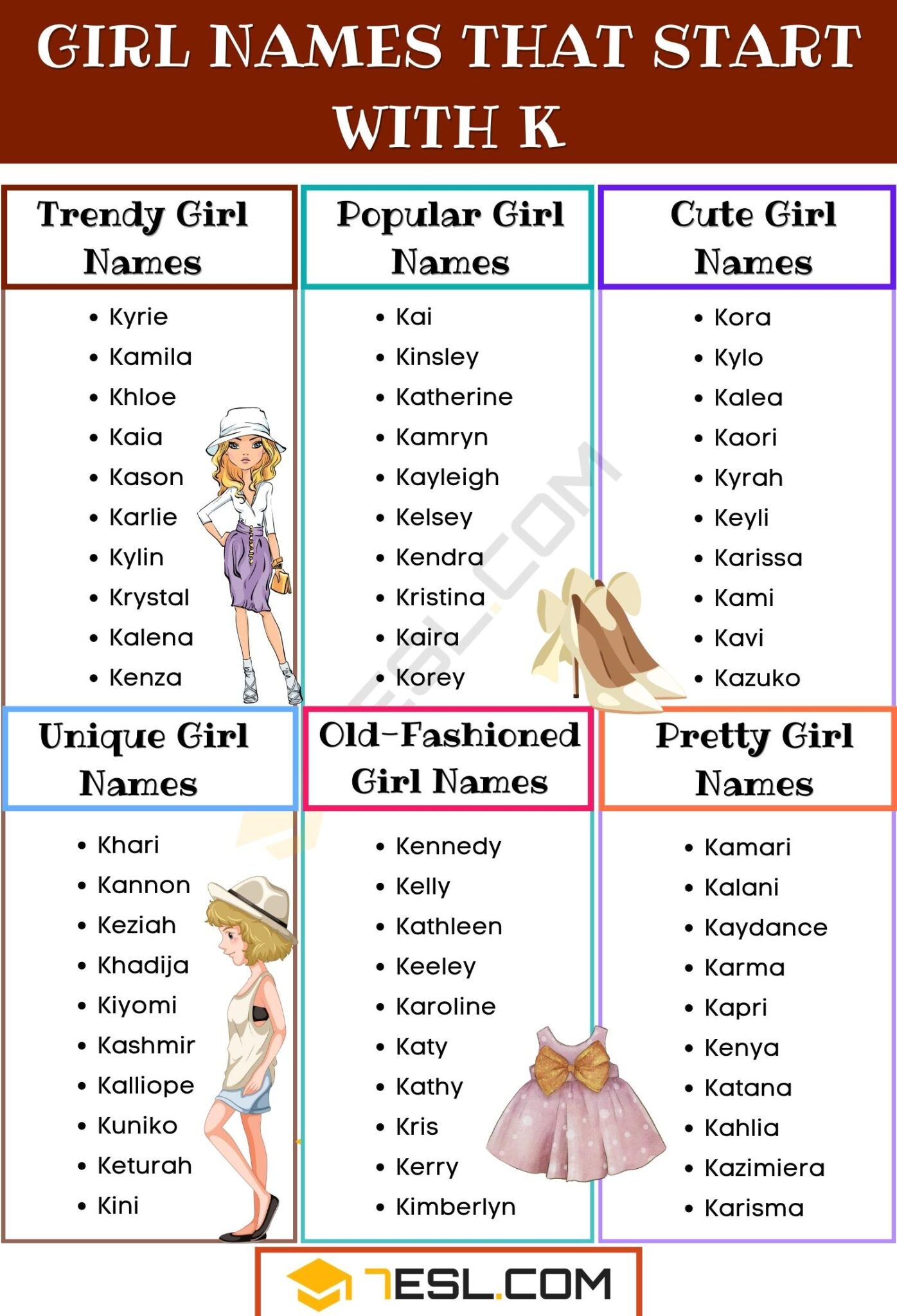 Rare Girl Names That Start With K