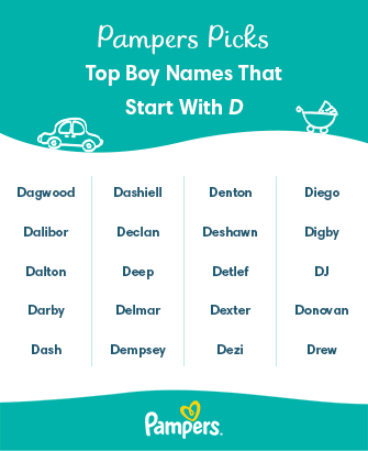 Boys Names That Start With D