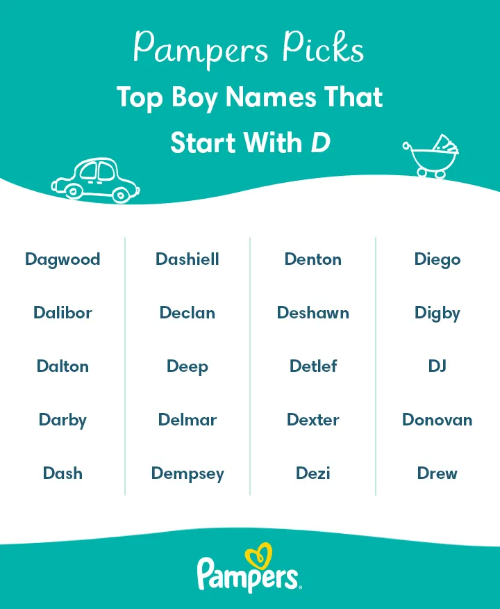 Boy Names That Start With De