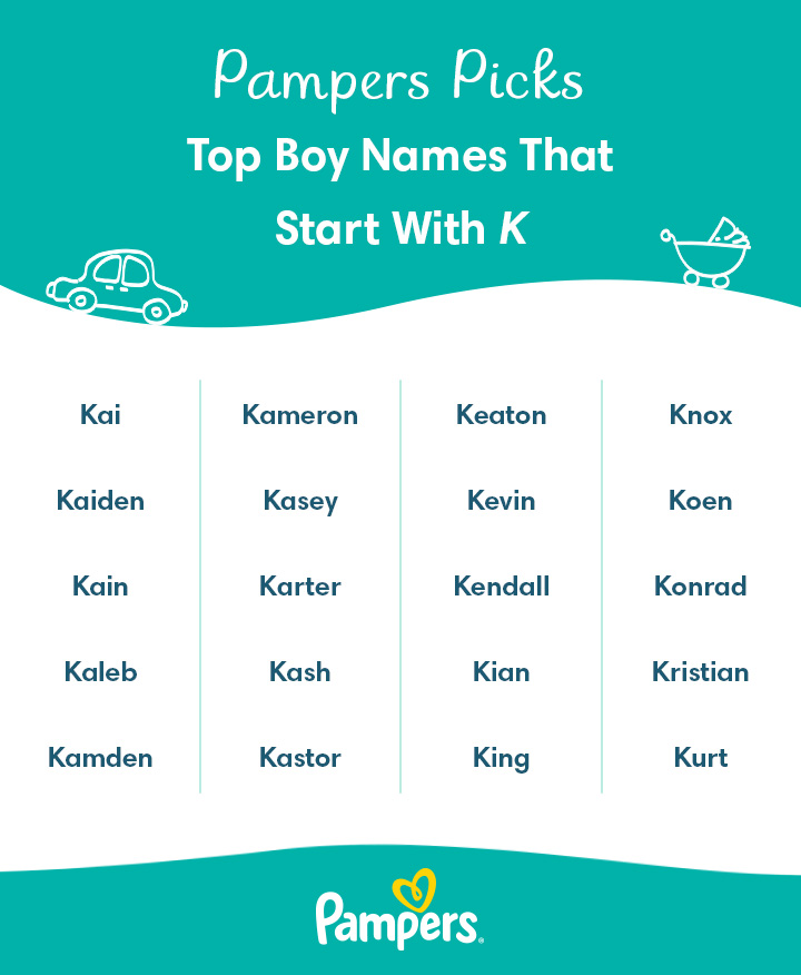Boys Names That Start With K