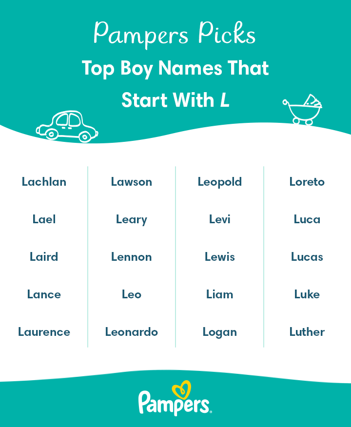 Boys Name Start With L