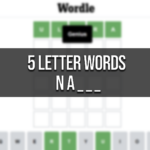 Five Letter Words Start With Na