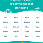 First Names That Start With E